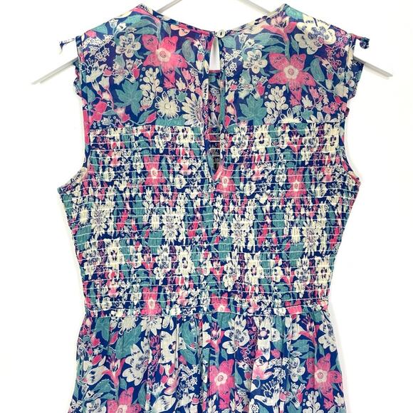 Banjanan Iris Smocked Floral-Print Maxi Dress - Picture 8 of 12